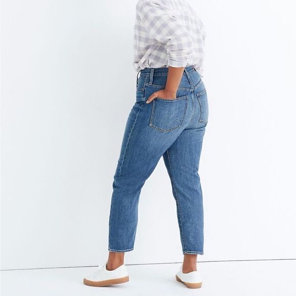 Madewell The Momjean in Downey Wash 35 - Picture 3 of 14